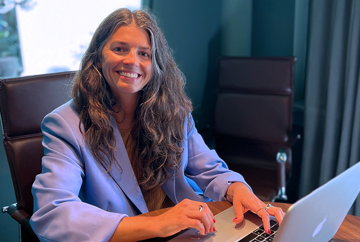 Marielle Dahlgren valde bort storstadslivet för vidareutbildning på hemmaplan